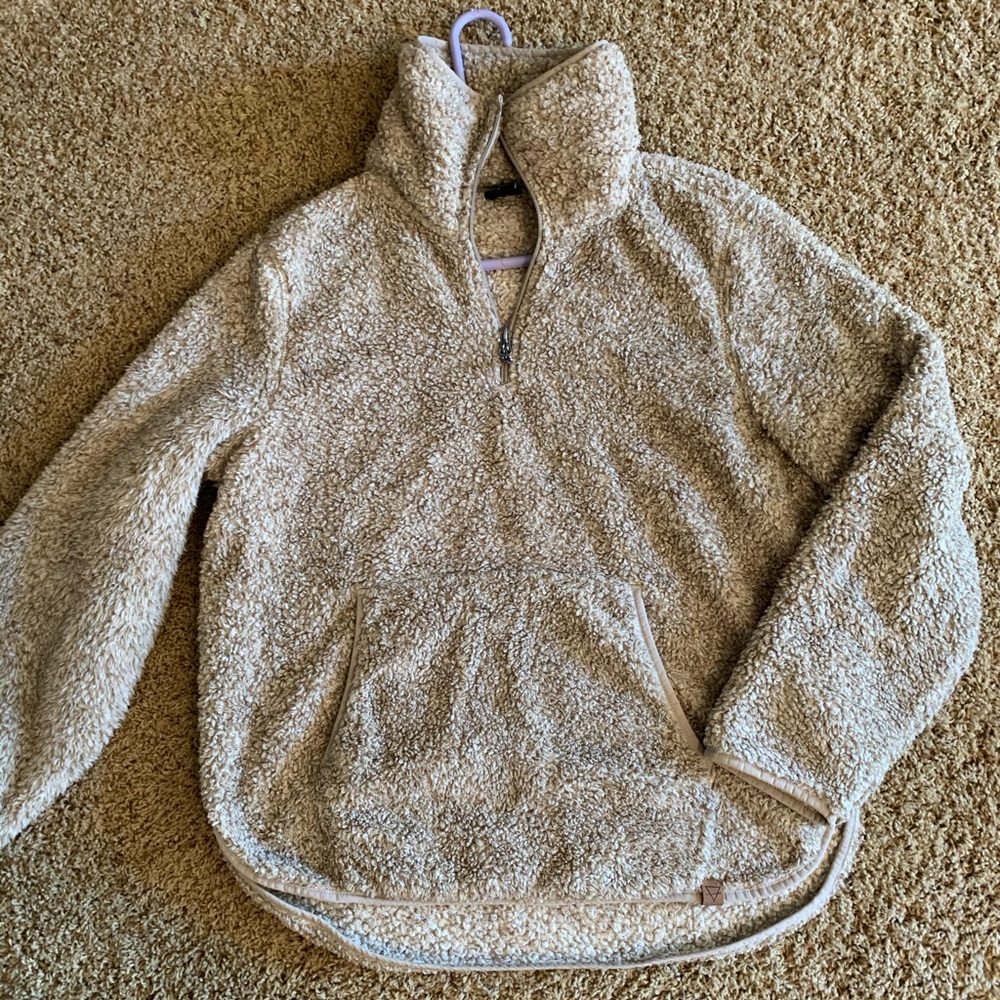 Teddy 3/4 zip